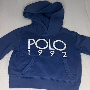 Polo 1992 toddler boy hoodie 2t